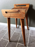 Reclaimed Side Table - Dark Walnut 5 small