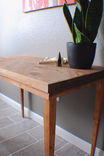 Reclaimed Chevron Table - Dark Walnut - Custom Dimensions, Made To Order 1 small