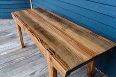 Reclaimed Wood Bench 3 small