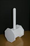 Wood Large Lightweight 12 Inch Hammer Custom Example 4 small