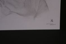 Portrait Graphite Hand Drawn Custom Woman, Mother, Wife 5 small