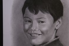 Portrait Graphite Hand Drawn Custom Teen Boy, Son 4 small