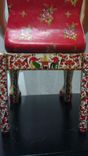 Wood Lady Chair, Hand Carved & Hand Painted, Large Functional - Studioluda 5 small