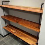Cedar & Pipe Shelving 2 small