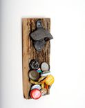 Upcycled Barn Wood Magnetic Bottle Opener 5 small