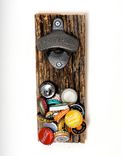 Upcycled Barn Wood Magnetic Bottle Opener 1 small