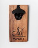 Engraved Walnut Magnetic Bottle Opener 3 small