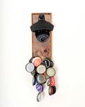 Compact "Rustica" Ambrosia Maple Magnetic Bottle Opener 3 small