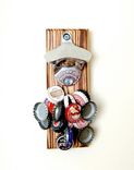Compact Zebrawood Magnetic Bottle Opener 3 small
