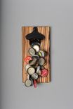 Engraved Zebrawood Magnetic Bottle Opener 3 small