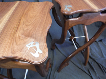 Decorative Pirouette Side Tables 2 small