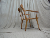 Maple Sapele Occasional Chair 2 small