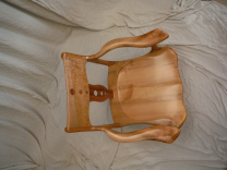 Maple Sapele Occasional Chair 3 small