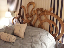Custom Hardwood King Headboard 4 small