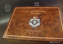 Handcrafted Inlaid Custom Humidor Hd75-1  With Free Shipping. 2 small