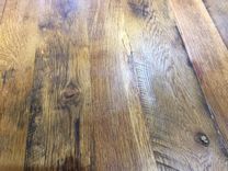 Reclaimed Barnwood White Oak Table. 1 small