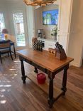Reclaimed Wood Kitchen Island 1 small