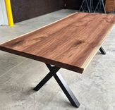 Live Edge Walnut Dining Table 4 small