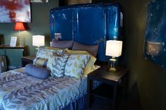 Industrial Metal Carhood Headboard 7 small