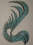 Handmade Rustic Modern Metal Art 2 small