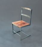 Cantilevered Walnut Chair 5 small
