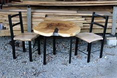 Maple Cookie Table & Chairs 1 small