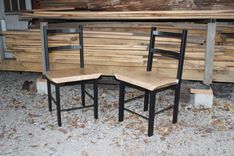 Maple Cookie Table & Chairs 2 small