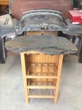 Wine Bottle And Glass Cabinet Incorporating Customer Supplied Stone 2 small