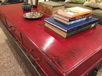 Globe Cart Truck - Rare 1911 Metal Cart With Custom Cabinet 4 small