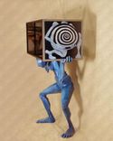 Sculpture, Unspecified Figures Furniture 3 small