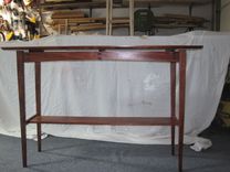 Solid Bubinga Hall Table 1 small