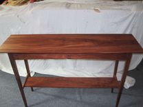 Solid Bubinga Hall Table 2 small