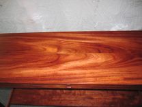 Solid Bubinga Hall Table 4 small