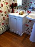 Painted Bathroom Cabinet 2 small