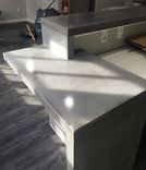 Commercial Concrete Counters Countertops Reception Area Nyc 5 small