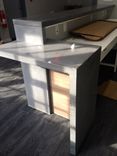 Commercial Concrete Counters Countertops Reception Area Nyc 6 small