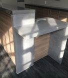 Commercial Concrete Counters Countertops Reception Area Nyc 7 small