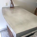 Reclaimed Wood And Concrete Reception Desk 3 small