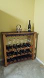 Wine Barrel Freestanding Wine Rack 1 small