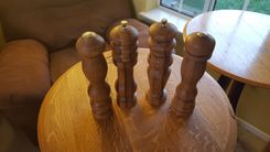 Wine Barrel Pepper Mills 1 small