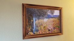 Wine Barrel Picture Frame 4 small