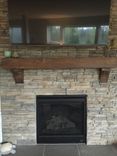 Beautiful Custom Distressed Mantel 1 small