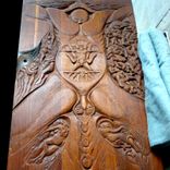 Carved Door And Transom, Can Serve As Wall Pannel 4 small