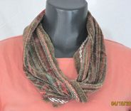 Warm And Cozy Handwoven Short Mobius Scarf 1 small
