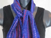 Scrumptious Handwoven Chenille Scarf 2 small