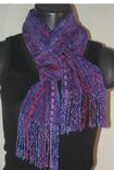 Scrumptious Handwoven Chenille Scarf 3 small