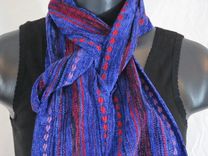 Scrumptious Handwoven Chenille Scarf 1 small