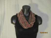 Warm And Cozy Handwoven Short Mobius Scarf 4 small