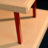 Maple Mid Century Modern Coffee Table 3 small