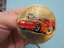Corvette Or Mustang Key Rings 2 small